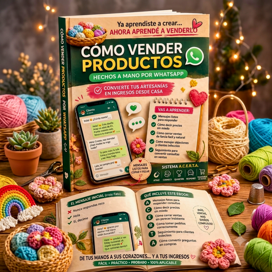 Como Vender tus Creaciones por WHATSAPP